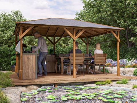 Utopia 430 Open Gazebo