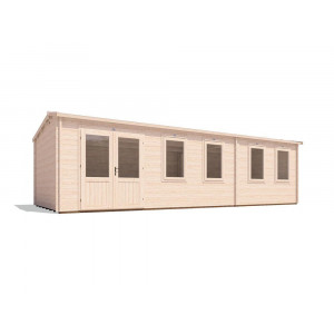 shed factory - 28x12 large premiumplus 45mm modetro grande