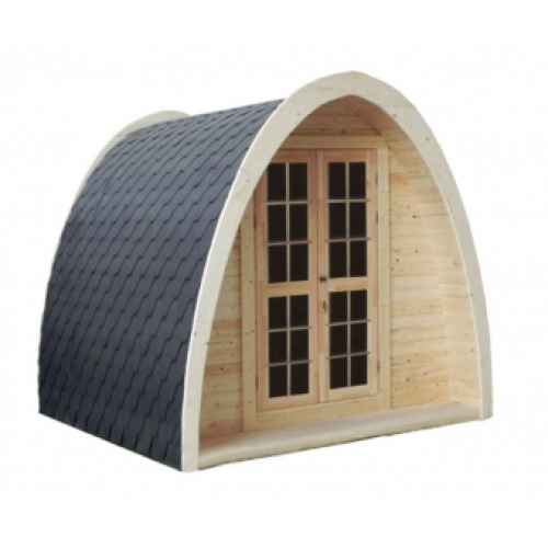 shed factory - 10x8 thermo camping pod from shed factory