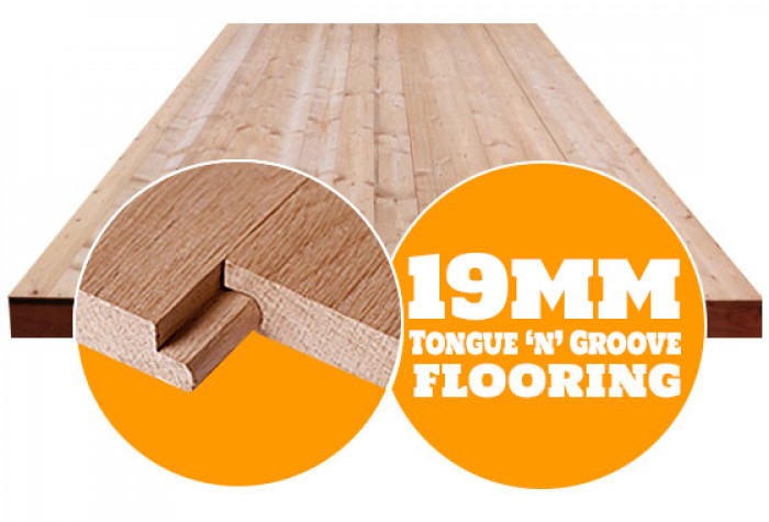 shed factory - 8x6 tongue & groove shed