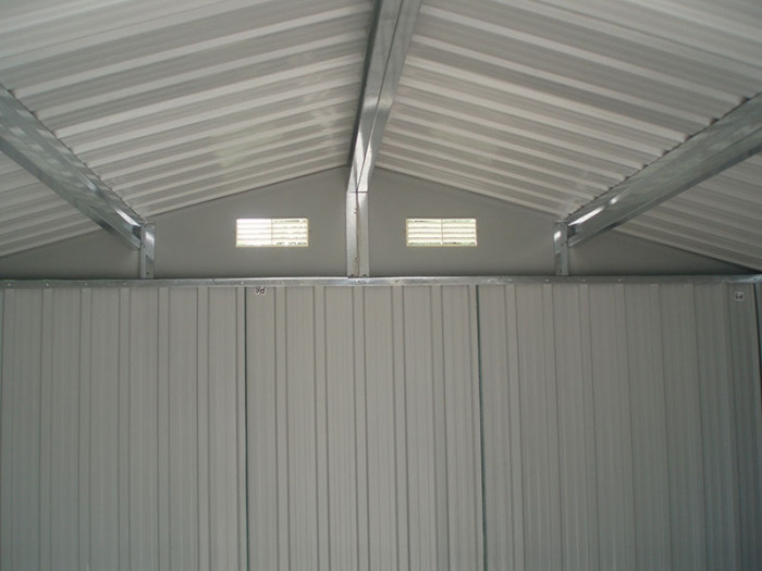 shed factory - 12x10 metal storage shed galvanised steel shed