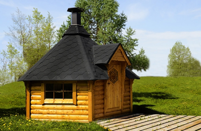 shed factory - family bbq hut available from shed factory