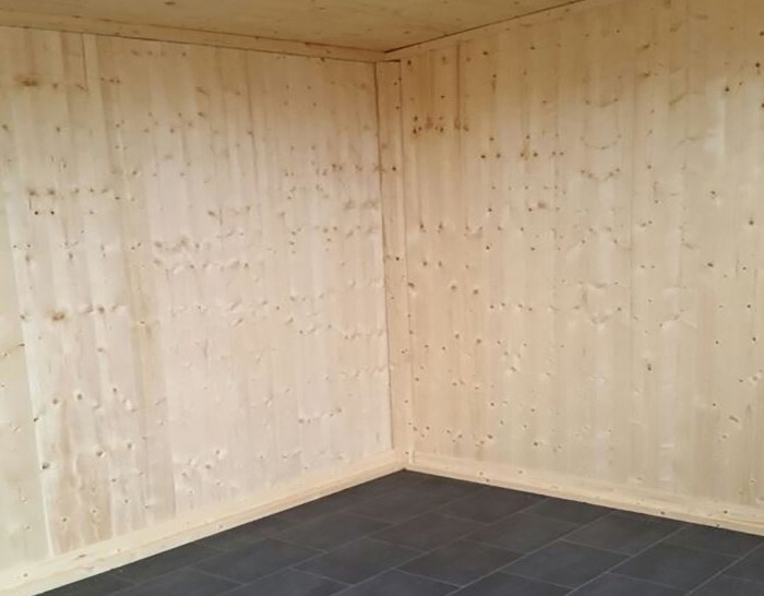 shed factory - 12x10 fully insulated garden office with