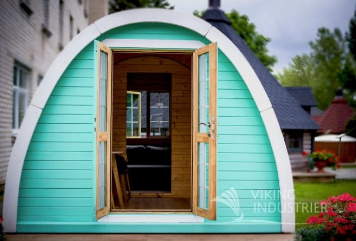 shed factory - 16x10 insulated camping pod from shed