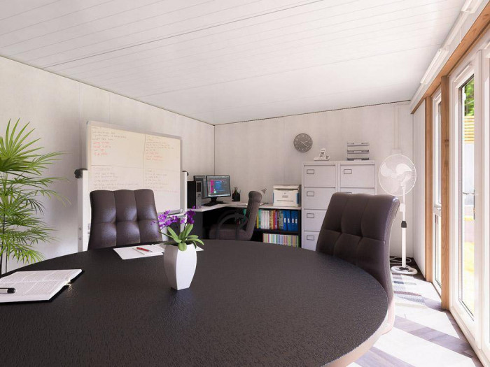 Shed Factory - 18x11 28mm Titania Garden Office from 