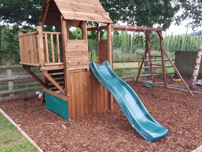 Shed Factory - 15x12 Balconyfort Searcher Climbing Frame