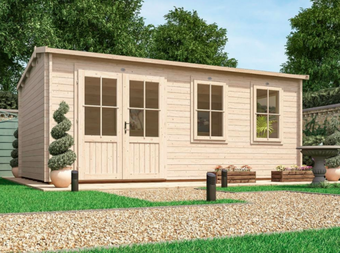 Shed Factory 16x13 Severn Log Cabin from Dunsterhouse available from