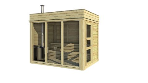 7x11 Viking Garden Sauna