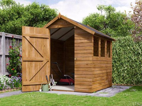 6x6 Adam I Pressure Treated Shed