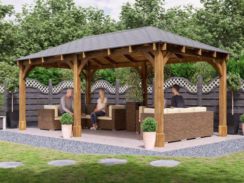 Atlas Open Chunky Gazebo