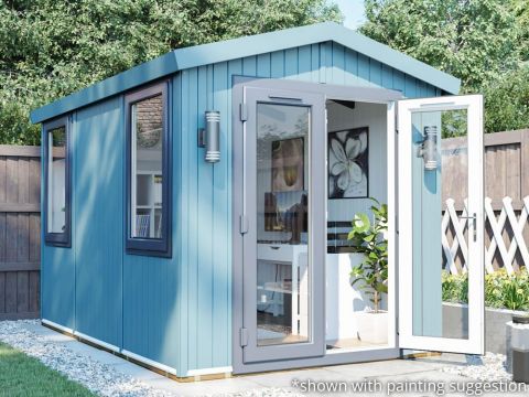 Paddington INSULATED Groove Effect Garden Office
