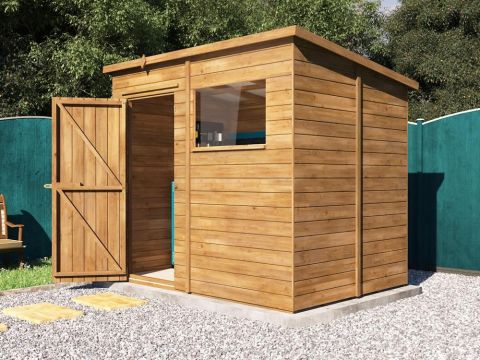 Dads Heavy Duty Pent Shed