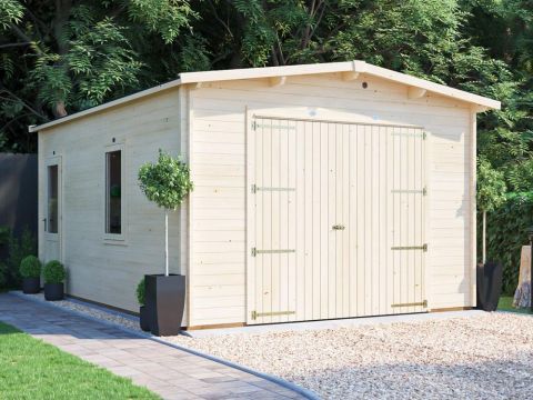 18x10 Deore Wooden Garage Workshop