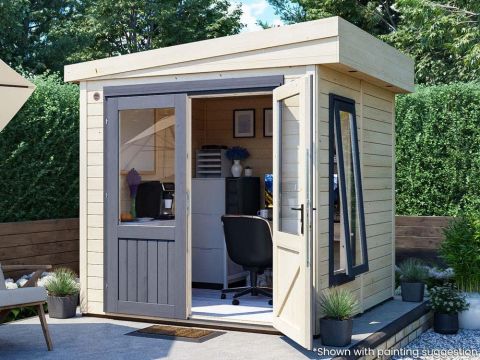 7x7 Dominator Insulated Garden Room (75mm) B