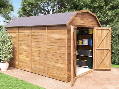 12x8 Dutch Barn Shed