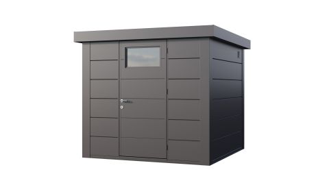 8x8 Telluria Eleganto 24 Steel Shed (Antracite Finish)