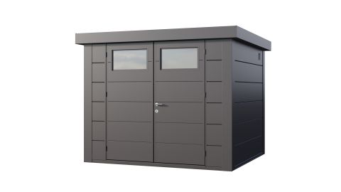 9x8 Telluria Eleganto 2721 Steel Shed (Antracite Finish)