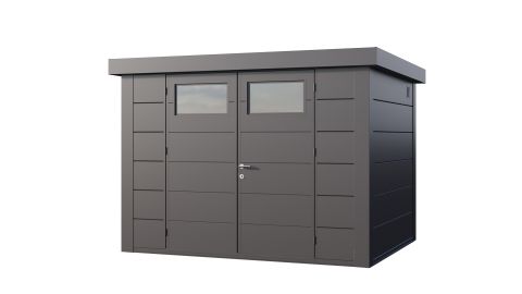 10x8 Telluria Eleganto 3024 Steel Shed (Antracite Finish)