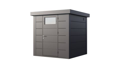 Telluria 21 Steel shed (Anthracite finish)  Similar to RAL 7043