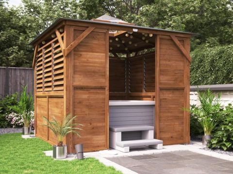Leviathan Louvre Walled Gazebo
