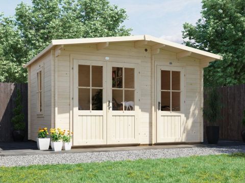 13x10 EvilJeff Multi-Room Log Cabin (28mm)