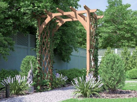 5x4 Jasmine Trellis Arch Pergola