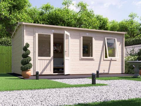 PremiumPlus Modetro Log Cabin