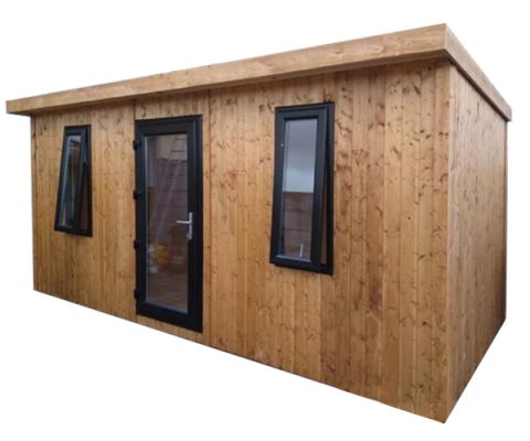 12x10 OMG garden room with insulation