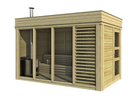 7x14 Viking Garden Sauna