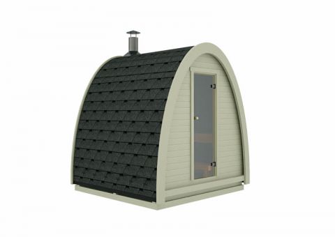 8x8 Garden Sauna Pod