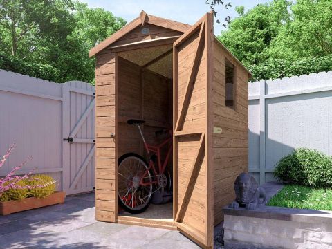 6x4 Shedrick Heavy Duty 15mm Shiplap Garden Shed