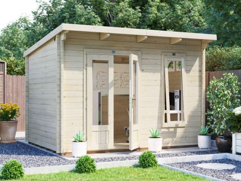 12x8 Terminator Log Cabin (45mm)