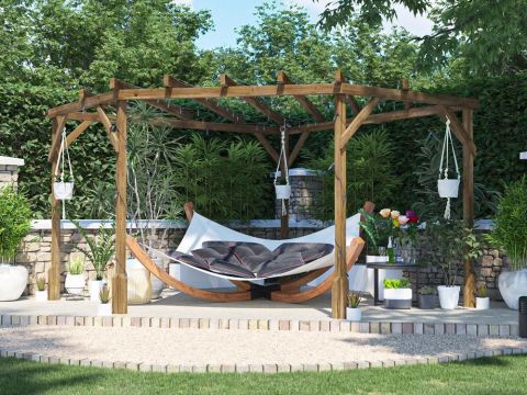 Utopia Diamond Corner Pergola