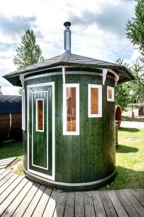 8x6 Viking Vertical Sauna Barrel