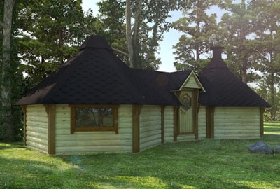 Viking BBQ Hut Extended