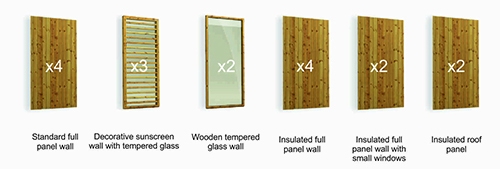 Sauna wall styles Sauna wall styles